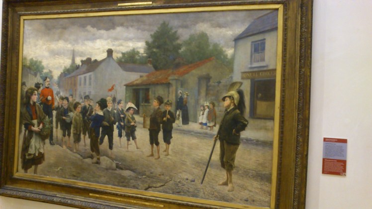 Quadro de artista irlandês.