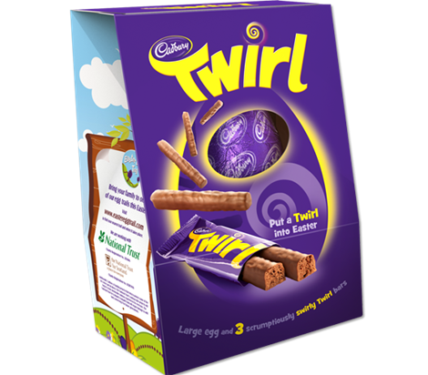 Twirl easter egg