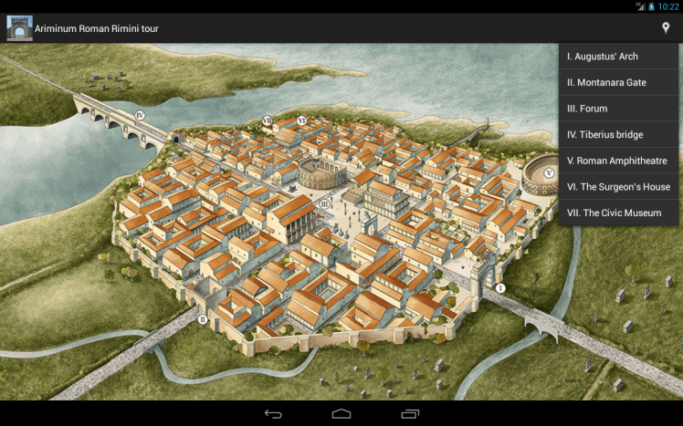 Rimini nos tempos romanos